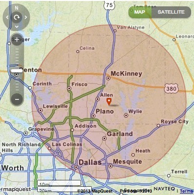 location of ip address